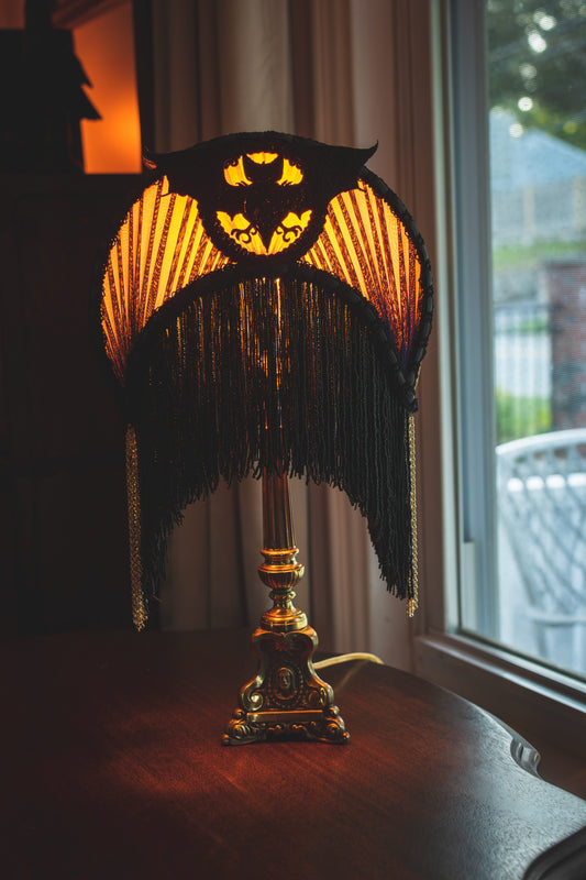 Custom Crescent Shape Lampshade