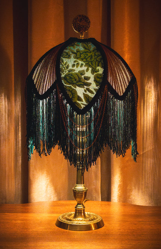 One-of-a-kind Victorian Lampshade